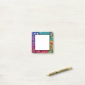 Post-it® Watercolor Rainbow (Sur un bureau)