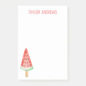 Post-it® Watercolor Watermelon Popsicle (Devant)