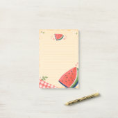 Post-it® Watermelon (Sur un bureau)
