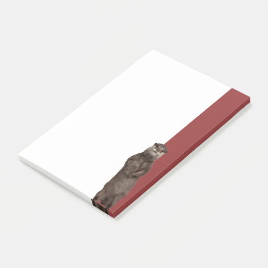 Post-it® Weasels d'eau en jeu - Jote Otter (Incliné)