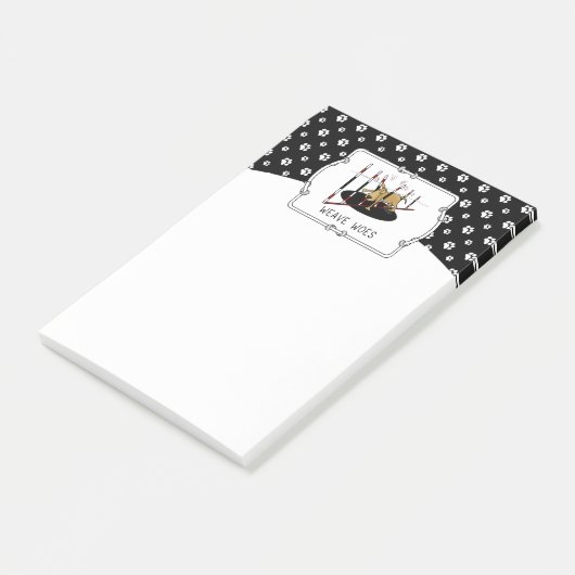 Post-it® Weave Woes - drôle d'agilité de chien (Incliné)