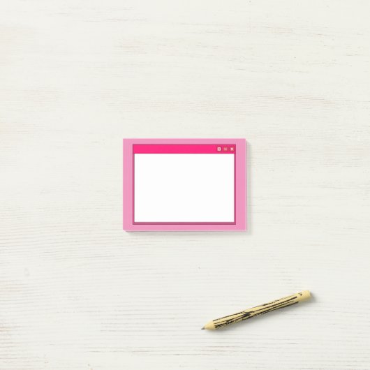 Post-it® Web (Sur un bureau)