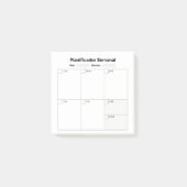 Post-it® Weekly Study Planner (in Spanish) (Devant)