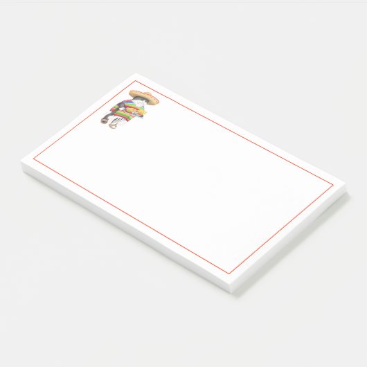 Post-it® WENDELITO CAT 10"X6" Notes (Incliné)