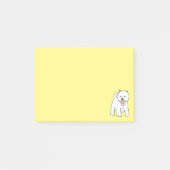 Post-it® Westie West Highland White Terrier (Devant)