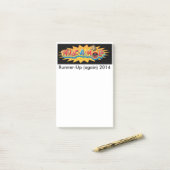 Post-it® whac une taupe (Sur un bureau)