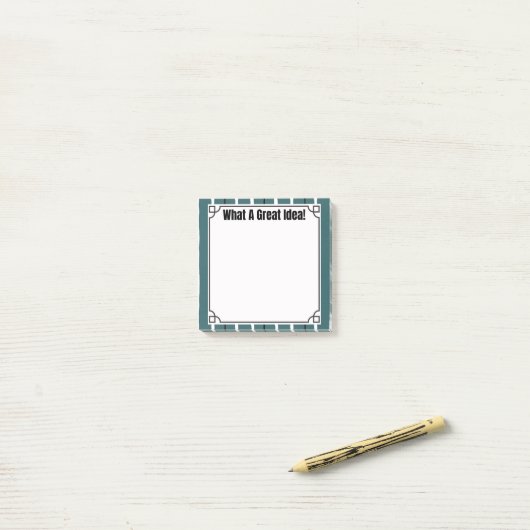 Post-it® What a Great Idea! (Sur un bureau)