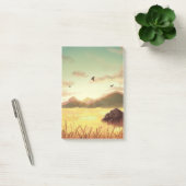 Post-it® Wheat fields at sunrise (Bureau)