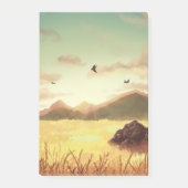 Post-it® Wheat fields at sunrise (Devant)