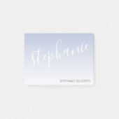 Post-it® Whimsical moderne - orchidée ombre manuscrite (Devant)