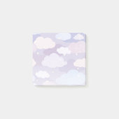 Post-it® Whimsical Pastel Clouds et étoiles Motif (Devant)