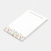 Post-it® Whimsical Wildflower Bloom Colorful Spring (Incliné)