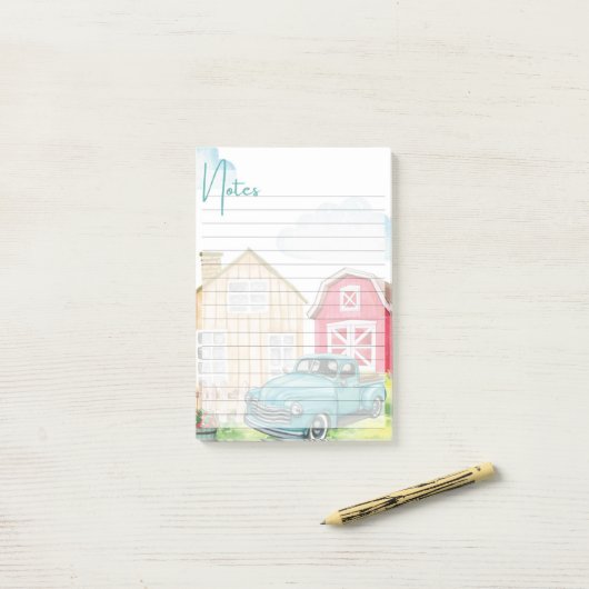 Post-it® Whimsy quotidien - Notes illustrées (Sur un bureau)