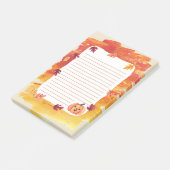 Post-it® Whispers citrouille Patch (Incliné)