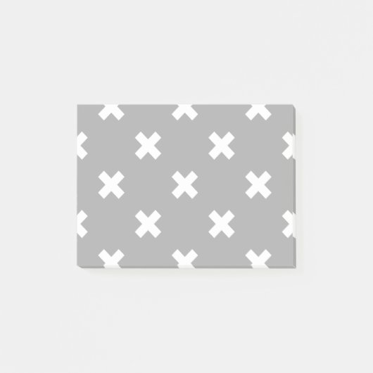Post-it® White cross stitches (Devant)