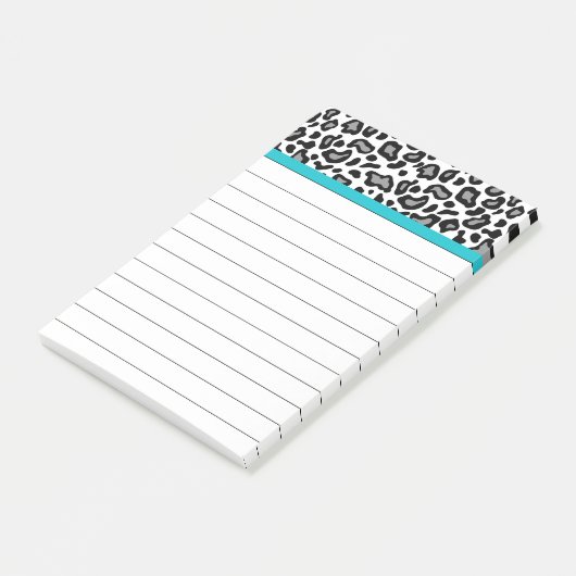 Post-it® White Leopard Office Poste de l'enseignant It Note (Incliné)