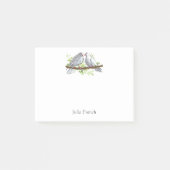 Post-it® White Peace Dove Birds on Branch Post-It Notes (Devant)