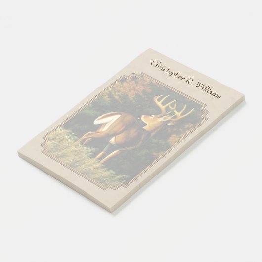 Post-it® Whitetail Buck (Incliné)