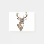 Post-it® Whitetail Buck Deer Head (Devant)