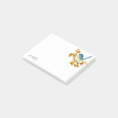 Post-it® Wildlife Blue Bird Publier la note (Incliné)