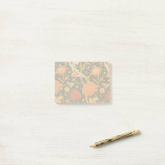 Post-it® William Morris Cray Fond d'écran Motif (Sur un bureau)
