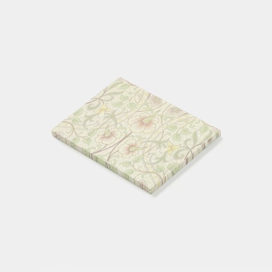 Post-it® William Morris Daffodil Fond d'écran classique (Incliné)