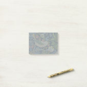 Post-it® William Morris - Fraise Thief Motif Floral (Sur un bureau)