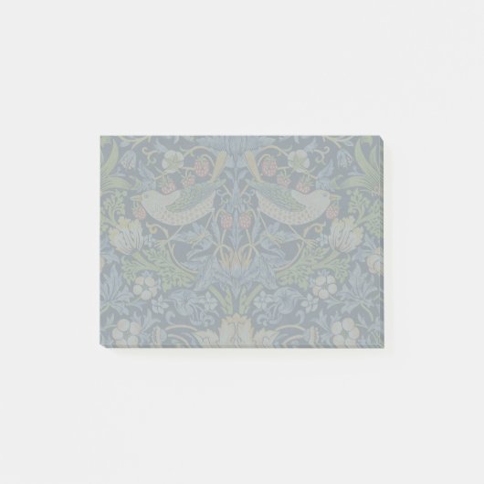 Post-it® William Morris - Fraise Thief Motif Floral (Devant)