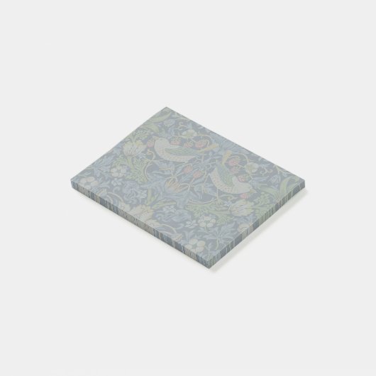 Post-it® William Morris - Fraise Thief Motif Floral (Incliné)