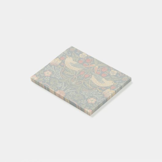 Post-it® William Morris Fraise Voleurs Oiseaux (Incliné)
