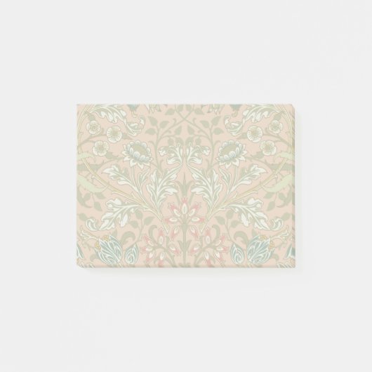Post-it® William Morris Hyacinth Flower Rose Art (Devant)