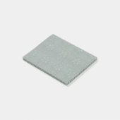 Post-it® William Morris Ispahan Vert sarcelle Floral Art (Incliné)