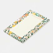 POST-IT® WILLIAM MORRIS POMEGRANATE DESIGN POST IT NOTES (Incliné)