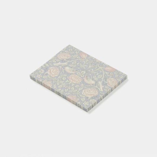 Post-it® William Morris Tudor Fond d'écran Rose (Incliné)