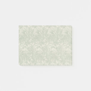 Post-it® William Morris Vert Sauge Motif Tulipe : Vintage