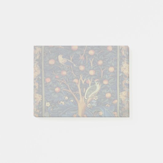 Post-it® William Morris Woodpecker Tapestry Arts & Artisana (Devant)