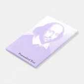 Post-it® William Shakespeare Pop Art Portrait (Incliné)