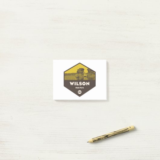 Post-it® Wilson State Park Kansas (Sur un bureau)