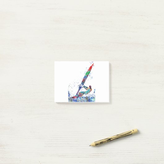Post-it® Windsurf (Sur un bureau)