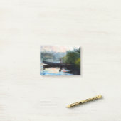 Post-it® Winslow Homer La fin de la journée, Adirondacks (Sur un bureau)