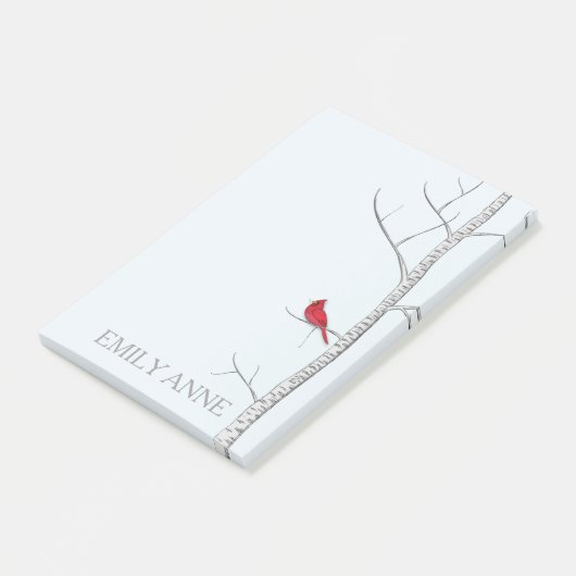 Post-it® Winter Birch Post it Notes (Incliné)