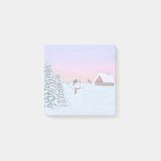 Post-it® winter sunset