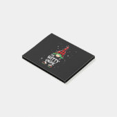Post-it® Witty Gnome Buffalo Plaid Matching Family Christma (Incliné)