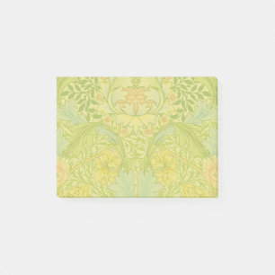 Post-it® Wm Morris Myrtle Floral Art Nouveau Pastel