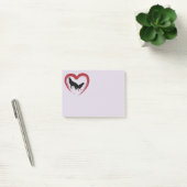 Post-it® Wolf du Coeur et Corbeau (Bureau)