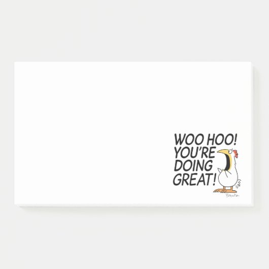 Post-it® WOO HOO ! TU FAIS BEAUCOUP ! Sandra Boynton (Devant)