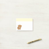 Post-it® Woodland Bear Publier la note (Sur un bureau)