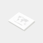 Post-it® World Traveler Map (Incliné)