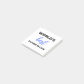 Post-it® World's Best Father In Law 2 (Incliné)