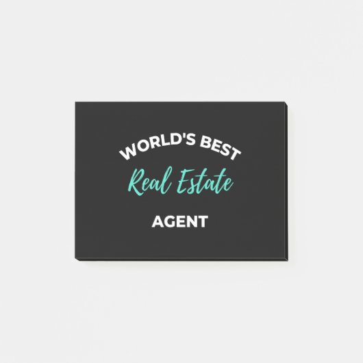 Post-it® World's Best Real Estate Agent (Devant)